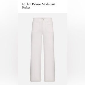 FRAME Le Slim Palazzo Modernist pocket